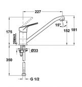 TEKA MTP 913 46.913.02.10 | смеситель для кухни 