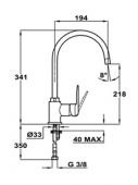 TEKA IN 995 53.9915.12 | смеситель для кухни