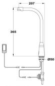 TEKA TEKTRONIC 75.900.04.00 | бесконтактный сенсорный смеситель для кухни