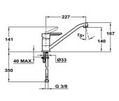 TEKA ML 81.9113.62 | смеситель для кухни 