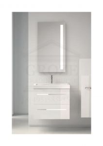 Berloni Bagno DOM DO0042/100 | комплект мебели для ванной комнаты (белый глянец) ― поставщик сантехники и отопительного оборудования SAN-GROZE