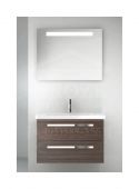 Berloni Bagno EASY EA0034/1410 | комплект мебели для ванной комнаты (серый тик)