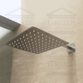 Flova Design KI016C Air-in Rainshower | верхний душ 404x404 мм (хром)