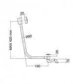 Migliore ML.RIC-20.200BR СливПерелив открытый (Старая Бронза)