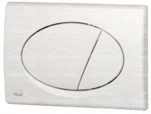 ALCAPLAST M70 | клавиша смыва для унитаза (цвет белый)  ― поставщик сантехники и отопительного оборудования SAN-GROZE