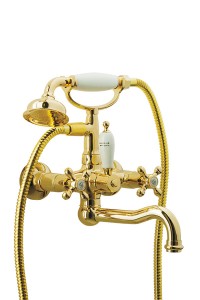 BOHEME Tradizionale Oro 293 | смеситель для ванны (золото) ― поставщик сантехники и отопительного оборудования SAN-GROZE