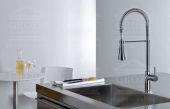 Cristina KT 507 | смеситель для кухни с выдвижным душем (хром)