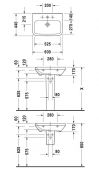 Duravit DuraStyle 231960 | раковина подвесная 60x44