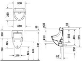 Писсуар Duravit Starck 3 082135