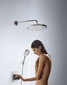 Hansgrohe ShowerSelect 15763000 | термостат с запорным вентилем (хром)