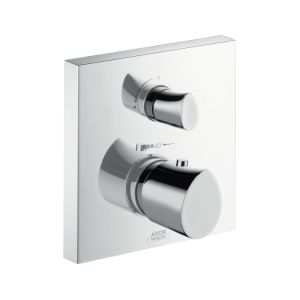 Hansgrohe Axor Starck Organic 12715000 | термостат с запорным вентилем (хром) ― поставщик сантехники и отопительного оборудования SAN-GROZE