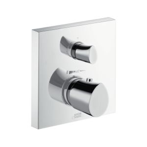 Hansgrohe Axor Starck Organic 12716000 | термостат с запорным/переключающим вентилем (хром) ― поставщик сантехники и отопительного оборудования SAN-GROZE