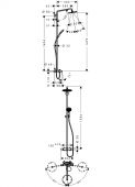 27117000 HANSGROHE RAINDANCE SELECT S 240 | термостатическая душевая система