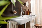 Hansgrohe Axor Starck Organic 12010000 | смеситель для раковины (хром)