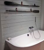 Hansgrohe Axor Starck Organic 12410000 | термостатический смеситель для ванны и душа (хром)