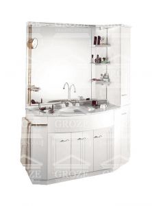 Labor Legno PARIS 145 комплект мебели для ванной (композиция 145) ― поставщик сантехники и отопительного оборудования SAN-GROZE