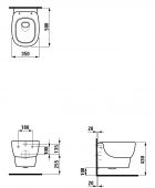 Laufen Mimo 8.2055.0 | унитаз подвесной