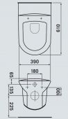 Laufen MyLife 8.2094.6 | унитаз подвесной