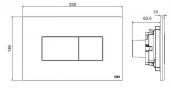 Migliore Karisma ML.PLC-27.055CR | клавиша смыва (хром)