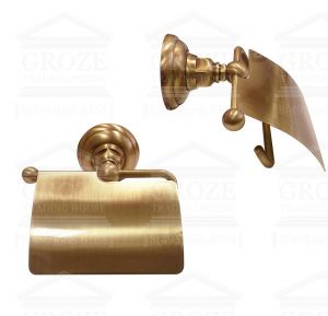 Nicolazzi Classica 1492 | настенный держатель туалетной бумаги (бронза) ― поставщик сантехники и отопительного оборудования SAN-GROZE