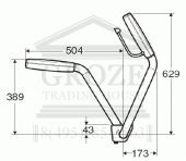 Ifo 98126 Support Arms | поручни (подлокотники) для унитаза для инвалидов