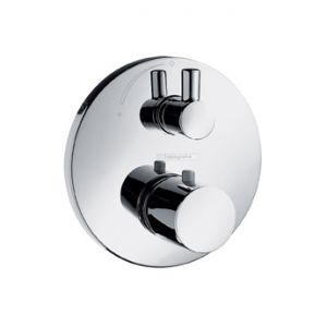 Hansgrohe Ecostat S 15701000 | термостат с запорным вентилем (хром) ― поставщик сантехники и отопительного оборудования SAN-GROZE