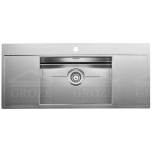 Stala Desire MonoEdge G52-108-M | мойка для кухни с крылом 52x34 ― поставщик сантехники и отопительного оборудования SAN-GROZE