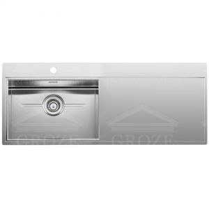 Stala Desire MonoEdge G52-115-L | мойка для кухни с крылом 52x34 (левая) ― поставщик сантехники и отопительного оборудования SAN-GROZE