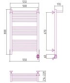 Сунержа Богема 00-0507-8050 | электрический полотенцесушитель 800x500