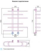 Сунержа Фурор-Ёлочка 00-0109-8090 | водяной полотенцесушитель 800x900