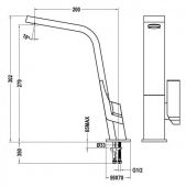 TEKA ICON 915 WHITE 33.915.02.1W | смеситель для кухни (белый)