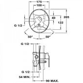 TEKA CUADRO 38.240.02 | смеситель для душа