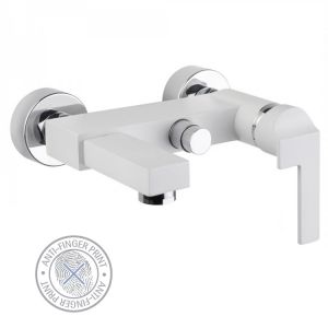 TEKA CUADRO WHITE 38.121.02.0W | смеситель для ванны и душа (белый) ― поставщик сантехники и отопительного оборудования SAN-GROZE