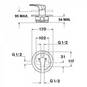 TEKA MB2 40.241.02 | смеситель для душа