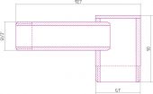 Сунержа 00-1506-0112 | уголок переходной 1" нар.р. - 1/2" нар.р.