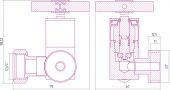 Сунержа 00-1306-0134 | вентиль крест